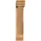 Ekena Millwork Traditional Traditional Smooth Bracket w/ Offset Brace, Western Red Cedar, 5 1/2"W x 28"D x 28"H BKT0604X28X28TRA01SWR - alternate 3